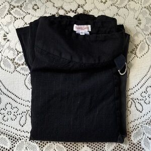 Christian Lacroix Asymmetrical Black Skirt